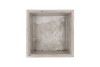 CONCRETE POT SQUARE 20X20X20CM NM