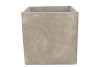 CONCRETE POT SQUARE 24X24X24CM