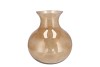 MIRA SAND GLASS CONE NECK SPHERE VASE 20X20X21CM