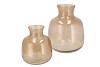 MIRA SAND GLASS BOTTLE BIG 16X16X19CM