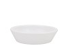 CERAMIC BOWL MATT WHITE LOW ROUND 20X5CM NM