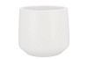 CERAMIC WHITE MATT POT BERLIN 18X15,5CM