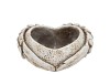 CONCRETE SAINT HEART TOP WINGS PLANTER STRAIGHT 24X22X8CM