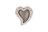 CONCRETE SAINT HEART TOP WINGS PLANTER CURVED 22X20X7CM NM