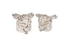 CONCRETE SAINT ANGEL CROSS LEGS ASS 16X16X22CM NM