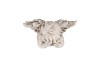 CONCRETE SAINT ANTIQUE ANGEL LYING 14X10X10CM NM