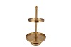 STORAGE SHELF BASIC GOLD 35X35X62CM