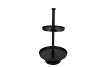STORAGE SHELF BASIC BLACK 35X35X62CM