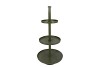 STORAGE SHELF BASIC MATT GREEN 45X45X100CM
