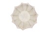 ALASKA WAVY SAND BOWL 25X25X13CM NM