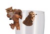 WONDERLAND SCOTTISH HANGING ANIMAL 9X4X8CM