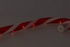 CANDY CANE RED LED 13X2X45CM NM