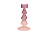 NOVA SWEETS PINK CANDLE HOLDER TRICOLOR 9X9X17CM