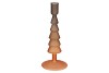NOVA WOODS BROWN CANDLE HOLDER TRICOLOR 9X9X22CM