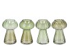 NOVA GREEN VASE MUSHROOM STRUCTURE TRICOLOR 11X11X18NM