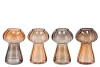 NOVA WOODS BROWN VASE MUSHROOM STRUCTURE TRICOLOR 11X11X18NM