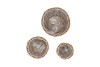 RATTAN KUBOO NATURAL CILINDER S/3 17X17/23X20/27X23CM NM