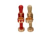 JINGLE RED MIX NUTCRACKER ASS 15X9X37CM NM