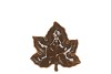LEAF MAPLE PLATE OLIVE 11X11X3CM NM