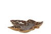 LEAF MAPLE PLATE OLIVE 18X18X4CM NM