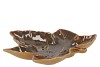 LEAF MAPLE PLATE OLIVE 24X24X4CM NM