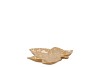 LEAF MAPLE PLATE WARM SAND 11X11X3CM NM