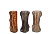 ROMAN WOODS BROWN MIX TREE VASE ASS 11X9X19CM NM