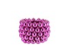 CHRISTMASBALL FUCHSIA POT 17X17X12CM NM