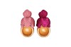 JINGLE PINK/FUCHSIA SQUIRREL SITTING ASS 17X9X14CM NM