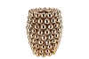 CHRISTMASBALL GOLD VASE 27X27X33CM NM
