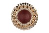 CHRISTMASBALL GOLD VASE 27X27X33CM NM