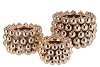 CHRISTMASBALL GOLD POT 22X22X15CM NM
