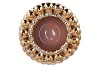 CHRISTMASBALL GOLD POT 29X29X20CM NM