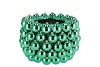 CHRISTMASBALL GREEN POT 22X22X15CM NM