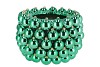 CHRISTMASBALL GREEN POT 29X29X20CM NM