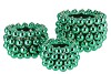 CHRISTMASBALL GREEN POT 29X29X20CM NM