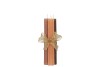 CANDLE FROSTY TAPER WOODS BROWN MIX 2X15CM