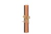 CANDLE FROSTY TAPER WOODS BROWN MIX 2X25CM