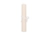 CANDLE FROSTY TAPER IVORY MIX 2X25CM