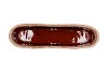 IRON STONE OLD PINK GLAZED OVAL POT 32X10X8CM NM