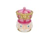 CANDY NUTCRACKER PINK/LILA JAR 12X12X15CM