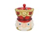 CANDY NUTCRACKER RED JAR 14X14X20CM