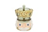 CANDY NUTCRACKER GREEN JAR 14X14X20CM