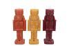 CANDLE FROSTY NUTCRACKER AUTUMN SPICES MIX 6X6X16CM
