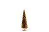 SPARKLE SEQUINS GOLD TREE 11X30CM NM