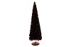 SPARKLE SEQUINS BRONZE TREE 19X60CM NM