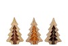 PINE TREE 3D WOODS BROWN 20X13X3CM NM