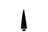 SPARKLE SEQUINS BLACK TREE 11X30CM NM