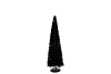 SPARKLE SEQUINS BLACK TREE 15X40CM NM