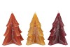 CANDLE FROSTY PINE TREE AUTUMN SPICES MIX 12X15CM ASS